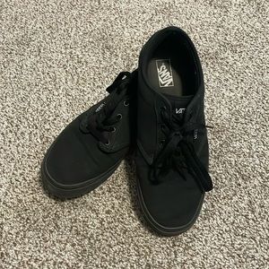 Youth Black Vans